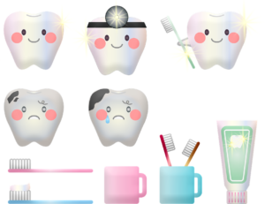 歯磨き粉イラスト